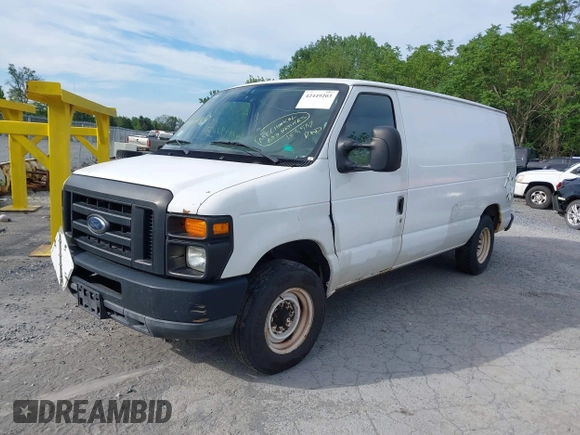 2010 Ford Econoline Cargo Commercial with VIN 1FTNE1EW1ADA91803, listed as a IAAI auction lot 42449203 with 183,537 mi miles and . Bid and sale history available at DreamBid. Image 2.