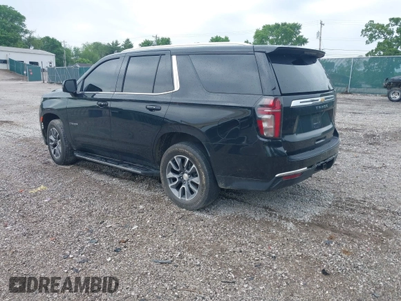 2023 Chevrolet Tahoe LT with VIN 1GNSKNKD6PR497553, listed as a IAAI auction lot 42180897 with Not provided miles and . Bid and sale history available at DreamBid. Image 3.