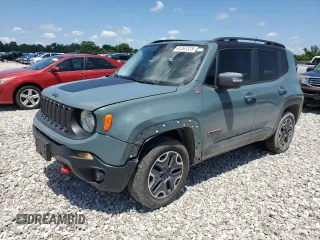 2016 Jeep Renegade Trailhawk with VIN ZACCJBCT7GPD39077, listed as a Copart auction lot 61267375 with 175,784 mi miles and Salvage title. Bid and sale history available at DreamBid. Image 1.