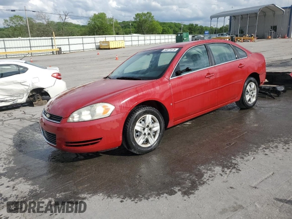 2007 Chevrolet Impala LS with VIN 2G1WB58K779140952, listed as a Copart auction lot 54071575 with 182,971 mi miles and Salvage Title. Bid and sale history available at DreamBid. Image 1.