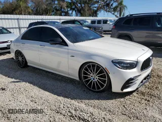 2022 Mercedes-Benz E 53 AMG with VIN W1KZF6BB5NB031706, listed as a Copart auction lot 74842664 with Not Provided miles and Non Repairable. Bid and sale history available at DreamBid. Image 4.