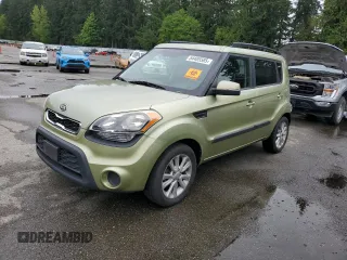 2012 Kia Soul + with VIN KNDJT2A63C7469119, listed as a Copart auction lot 54405585 with 153,432 mi miles and Salvage Title. Bid and sale history available at DreamBid. Image 1.