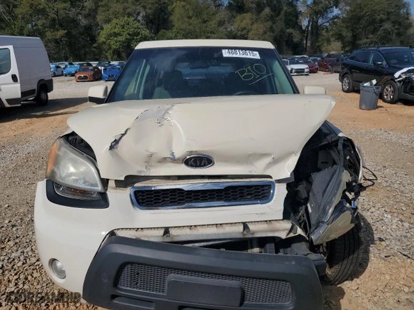 2010 Kia Soul ! with VIN KNDJT2A27A7111919, listed as a Copart auction lot 48813615 with 243,271 mi miles and Salvage Title. Bid and sale history available at carsss.com. Image 5.