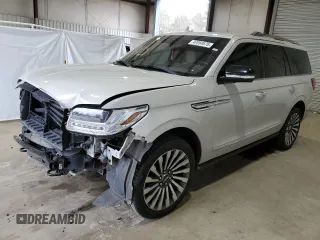 2019 Lincoln Navigator Reserve with VIN 5LMJJ2LT9KEL12626, listed as a Copart auction lot 47054575 with 90,295 mi miles and Salvage Title. Bid and sale history available at carsss.com. Image 1.