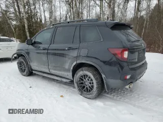 2024 Honda Passport Black Edition with VIN 5FNYF8H86RB500382, listed as a Copart auction lot 41663555 with 6,942 mi miles and Salvage title. Bid and sale history available at DreamBid. Image 2.