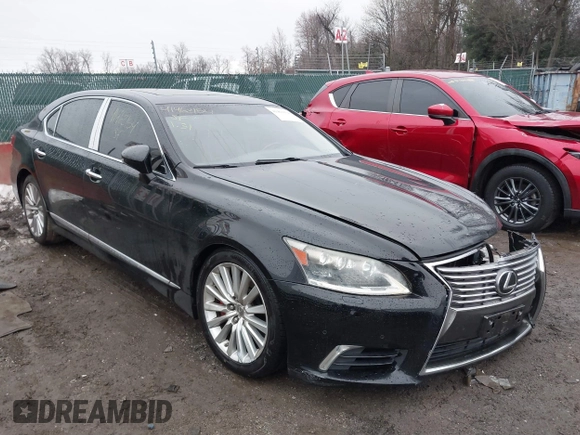 2013 Lexus LS 460 L with VIN JTHDL5EF4D5005941, listed as a IAAI auction lot 41462154 with 144,937 mi miles and . Bid and sale history available at DreamBid. Image 1.