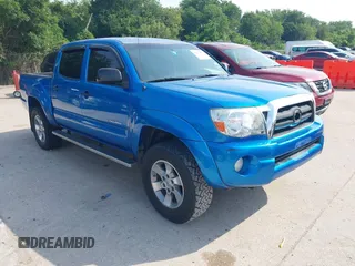 2009 Toyota Tacoma PreRunner with VIN 3TMJU62N89M090108, listed as a IAAI auction lot 42273633 with 244,167 mi miles and . Bid and sale history available at DreamBid. Image 1.