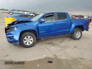 2019 Chevrolet Colorado 4WD Work Truck with VIN 1GCGTBEN5K1122484, listed as a Copart auction lot 50529785 with 0 mi miles and Salvage Title. Bid and sale history available at carsss.com. Image 1.