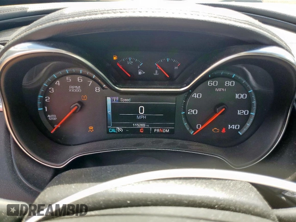2015 Chevrolet Impala LT z VIN 2G1115SL9F9285469, wystawiony jako Copart lot #62533975 z przebiegiem 115 269 mil mil oraz Szkoda całkowita • Salvage title. Historia ofert i sprzedaży dostępna na DreamBid. Obrazek 9.