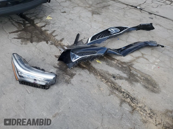 2020 Acura RDX Technology with VIN 5J8TC2H55LL040904, listed as a Copart auction lot 58969625 with 64,388 mi miles and Salvage title. Bid and sale history available at DreamBid. Image 13.