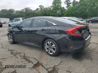2018 Honda Civic LX with VIN 2HGFC2F5XJH590061, listed as a Copart auction lot 54492055 with 189,840 mi miles and Clean Title. Bid and sale history available at DreamBid. Image 2.