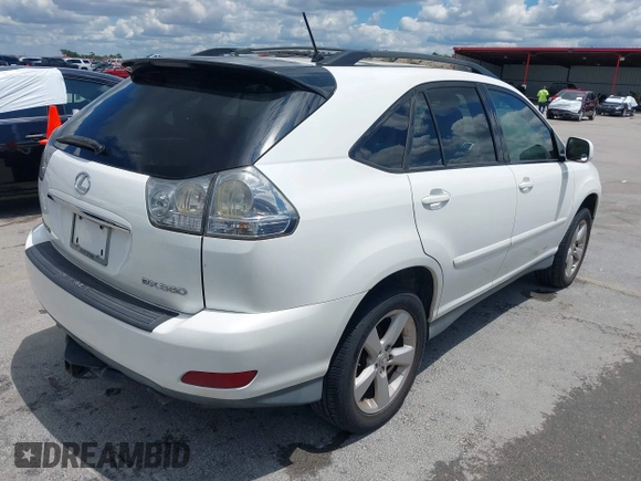 2007 Lexus RX 350 with VIN 2T2HK31U87C032304, listed as a IAAI auction lot 42189058 with 202,695 mi miles and . Bid and sale history available at DreamBid. Image 4.