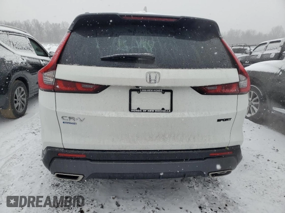 2023 Honda CR-V Sport with VIN 7FARS6H54PE030977, listed as a Copart auction lot 86170114 with 11,707 mi miles and Salvage Title. Bid and sale history available at DreamBid. Image 6.