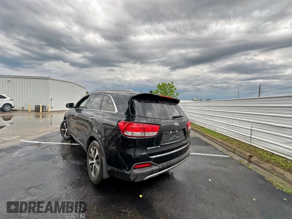 2017 Kia Sorento EX with VIN 5XYPH4A59HG202186, listed as a Copart auction lot 55899125 with 170,027 mi miles and Clean title. Bid and sale history available at DreamBid. Image 3.