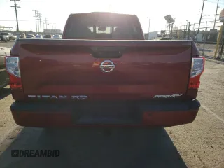2016 Nissan Titan XD PRO-4X with VIN 1N6BA1F46GN516606, listed as a Copart auction lot 81097854 with 38,097 mi miles and Salvage Title. Bid and sale history available at carsss.com. Image 6.