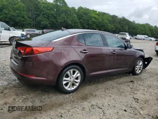 2013 Kia Optima EX with VIN 5XXGN4A78DG150560, listed as a Copart auction lot 59617265 with 212,739 mi miles and Salvage title. Bid and sale history available at DreamBid. Image 3.