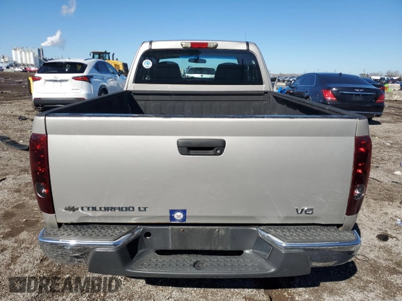 2007 Chevrolet Colorado 1LT with VIN 1GCDS19E178240038, listed as a Copart auction lot 48142505 with 135,989 mi miles and Salvage Title. Bid and sale history available at DreamBid. Image 6.