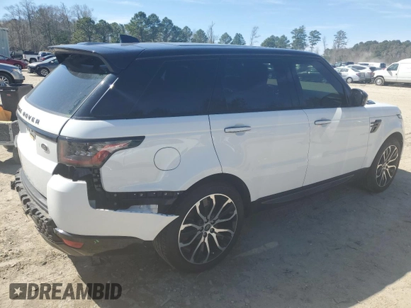 2021 Land Rover Range Rover Sport HSE Silver Edition with VIN SALWR2SUXMA771179, listed as a Copart auction lot 49617065 with 65,565 mi miles and Salvage title. Bid and sale history available at DreamBid. Image 3.