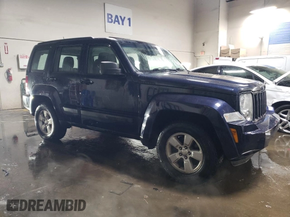 2012 Jeep Liberty Sport Latitude with VIN 1C4PJMAK9CW175674, listed as a Copart auction lot 43762395 with 124,544 mi miles and Salvage Title. Bid and sale history available at carsss.com. Image 4.