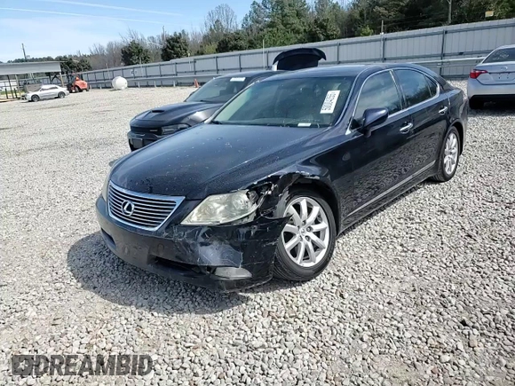 2009 Lexus LS 460 with VIN JTHBL46F495086267, listed as a Copart auction lot 50004355 with 114,937 mi miles and Salvage Title. Bid and sale history available at DreamBid. Image 11.
