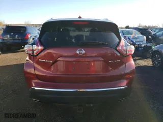 2016 Nissan Murano SL with VIN 5N1AZ2MH7GN140092, listed as a Copart auction lot 79750804 with 272,740 mi miles and Clean Title. Bid and sale history available at carsss.com. Image 6.