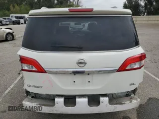 2015 Nissan Quest S with VIN JN8AE2KP6F9120261, listed as a Copart auction lot 55038694 with 127,294 mi miles. Bid and sale history available at carsss.com. Image 6.