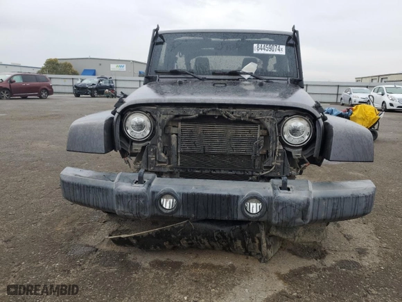 2018 Jeep Wrangler JK Unlimited Rubicon Recon with VIN 1C4HJWFG8JL847890, listed as a Copart auction lot 84459074 with 50,855 mi miles and Salvage Title. Bid and sale history available at carsss.com. Image 5.