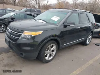 2015 Ford Explorer Limited with VIN 1FM5K8F80FGA10860, listed as a IAAI auction lot 41576384 with 173,533 mi miles. Bid and sale history available at carsss.com. Image 2.