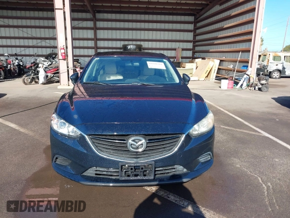 2015 Mazda 6 i Sport with VIN JM1GJ1U56F1203730, listed as a IAAI auction lot 41848281 with 93,150 mi miles. Bid and sale history available at carsss.com. Image 12.