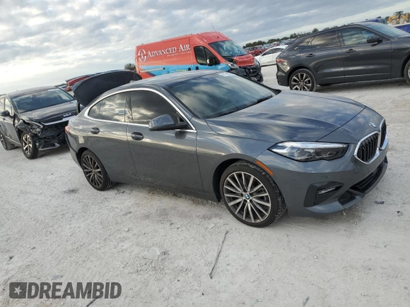 2020 BMW 2 Series 228i xDrive with VIN WBA73AK00L7F53560, listed as a Copart auction lot 81762343 with 49,019 mi miles. Bid and sale history available at carsss.com. Image 4.