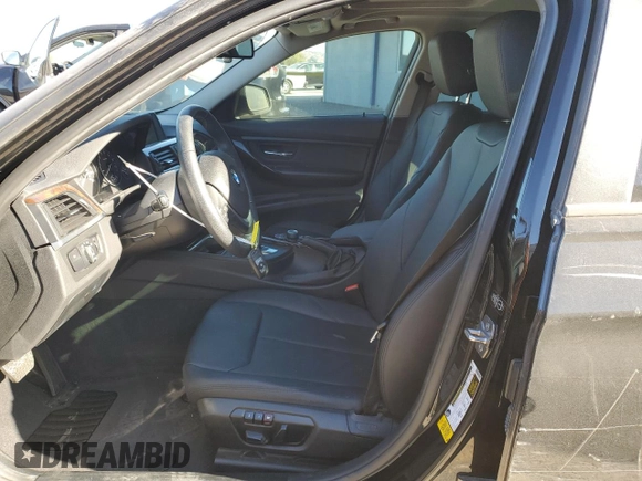 2015 BMW 3 Series 328i with VIN WBA3A5C52FF608412, listed as a Copart auction lot 46301705 with 51,070 mi miles and Salvage Title. Bid and sale history available at carsss.com. Image 7.