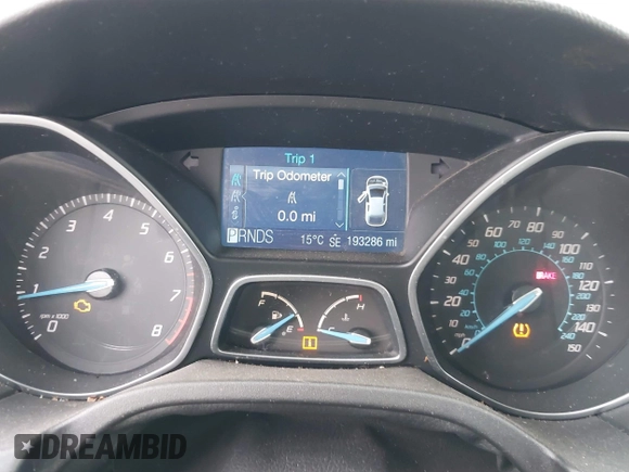 2012 Ford Focus SEL with VIN 1FAHP3H27CL251676, listed as a IAAI auction lot 41768765 with 196,206 mi miles. Bid and sale history available at carsss.com. Image 7.