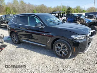 2022 BMW X3 sDrive30i with VIN 5UX43DP0XN9M49063, listed as a Copart auction lot 51497305 with 15,962 mi miles and Salvage Title. Bid and sale history available at DreamBid. Image 4.