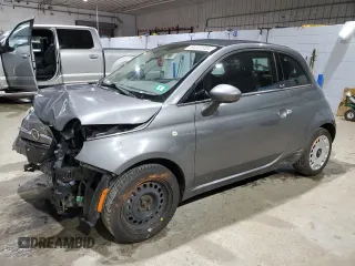 2012 FIAT 500 Pop with VIN 3C3CFFDR2CT203474, listed as a Copart auction lot 84731034 with 78,079 mi miles and Salvage Title. Bid and sale history available at carsss.com. Image 1.