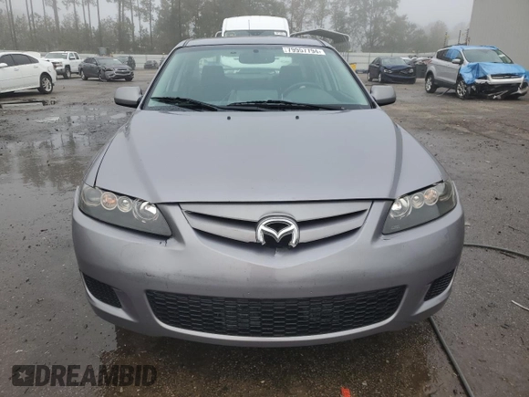 2008 Mazda 6 i Sport VE with VIN 1YVHP80C585M38433, listed as a Copart auction lot 79957794 with 102,642 mi miles and Salvage Title. Bid and sale history available at carsss.com. Image 5.