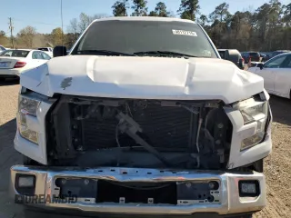 2017 Ford F-150 XL with VIN 1FTEX1CF8HKC27458, listed as a Copart auction lot 48112715 with 191,000 mi miles and Salvage Title. Bid and sale history available at carsss.com. Image 5.