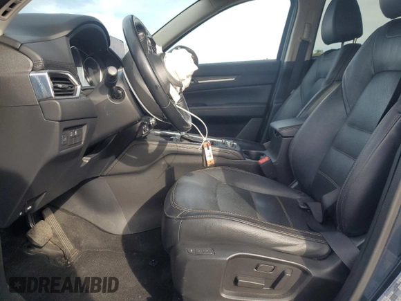 2018 Mazda CX-5 Grand Touring with VIN JM3KFADM7J0380568, listed as a Copart auction lot 48749015 with 53,401 mi miles and Salvage Title. Bid and sale history available at carsss.com. Image 7.