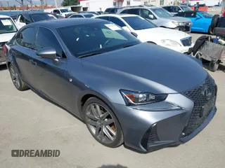 2018 Lexus IS with VIN JTHBA1D20J5064579, listed as a IAAI auction lot 41841735 with 94,253 mi miles. Bid and sale history available at carsss.com. Image 1.