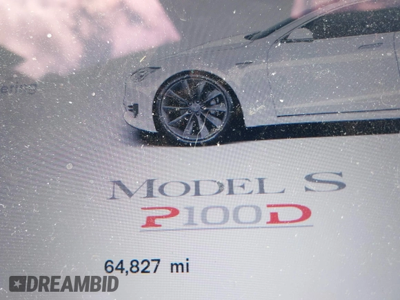 2017 Tesla Model S 100D with VIN 5YJSA1E45HF189006, listed as a IAAI auction lot 42540693 with 64,827 mi miles and . Bid and sale history available at DreamBid. Image 16.