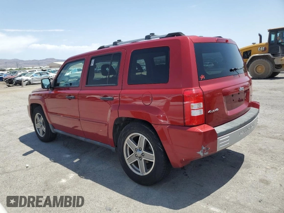 2007 Jeep Patriot Limited with VIN 1J8FF48W27D320375, listed as a Copart auction lot 59554445 with 223,495 mi miles and Salvage title. Bid and sale history available at DreamBid. Image 2.