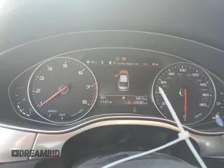 2016 Audi A6 Premium with VIN WAUFFAFCXGN186074, listed as a Copart auction lot 56920015 with 124,382 mi miles and Salvage title. Bid and sale history available at DreamBid. Image 9.