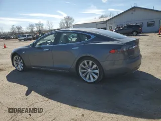 2014 Tesla Model S 60 with VIN 5YJSA1S17EFP47508, listed as a Copart auction lot 47589275 with 108,151 mi miles and Salvage Title. Bid and sale history available at DreamBid. Image 2.