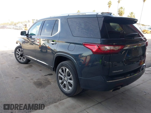 2020 Chevrolet Traverse Premier with VIN 1GNERKKW9LJ305205, listed as a IAAI auction lot 41647323 with 80,985 mi miles and . Bid and sale history available at DreamBid. Image 3.