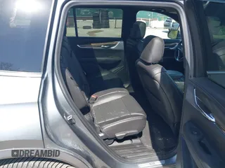 2022 Cadillac XT6 Premium Luxury with VIN 1GYKPFRS6NZ110074, listed as a IAAI auction lot 42060276 with 43,760 mi miles. Bid and sale history available at carsss.com. Image 8.