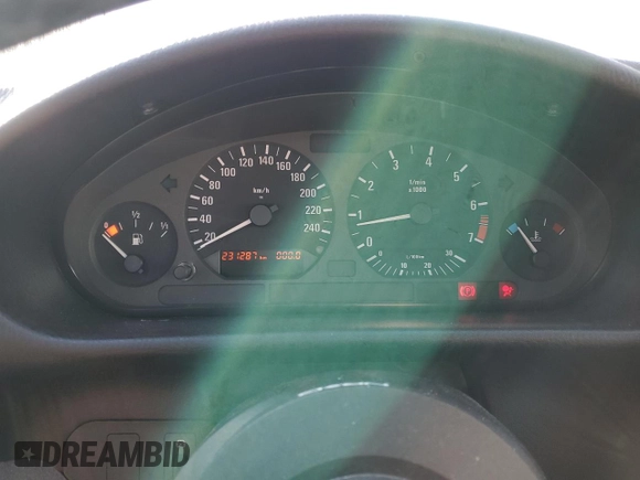 1997 BMW 3 Series 328is with VIN WBABG1326VET03587, listed as a Copart auction lot 41882135 with 231,287 mi miles and Salvage Title. Bid and sale history available at carsss.com. Image 9.