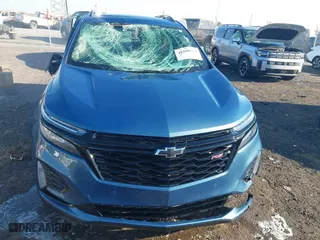 2024 Chevrolet Equinox RS with VIN 3GNAXMEG0RL283424, listed as a IAAI auction lot 41880334 with 16,823 mi miles. Bid and sale history available at carsss.com. Image 6.