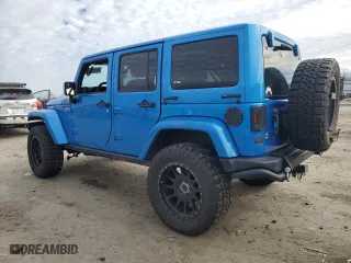 2016 Jeep Wrangler Unlimited Sahara with VIN 1C4BJWEG9GL235505, listed as a Copart auction lot 46506975 with 93,959 mi miles and Salvage Title. Bid and sale history available at carsss.com. Image 2.