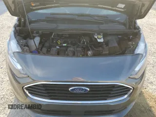 2021 Ford Transit Connect XLT with VIN NM0GS9F21M1487521, listed as a Copart auction lot 53732695 with 58,187 mi miles and Salvage title. Bid and sale history available at DreamBid. Image 11.