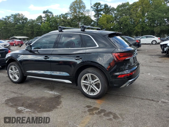 2024 Audi Q5 S line Prestige with VIN WA1F2AFY9R2022226, listed as a Copart auction lot 72183834 with 1,218 mi miles and Salvage Title. Bid and sale history available at carsss.com. Image 2.