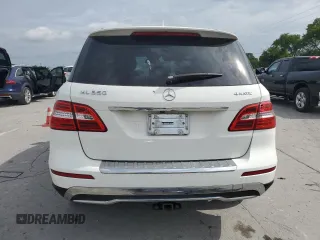 2015 Mercedes-Benz M 350 with VIN 4JGDA5HBXFA534879, listed as a Copart auction lot 54306825 with 161,624 mi miles and Salvage title. Bid and sale history available at DreamBid. Image 6.